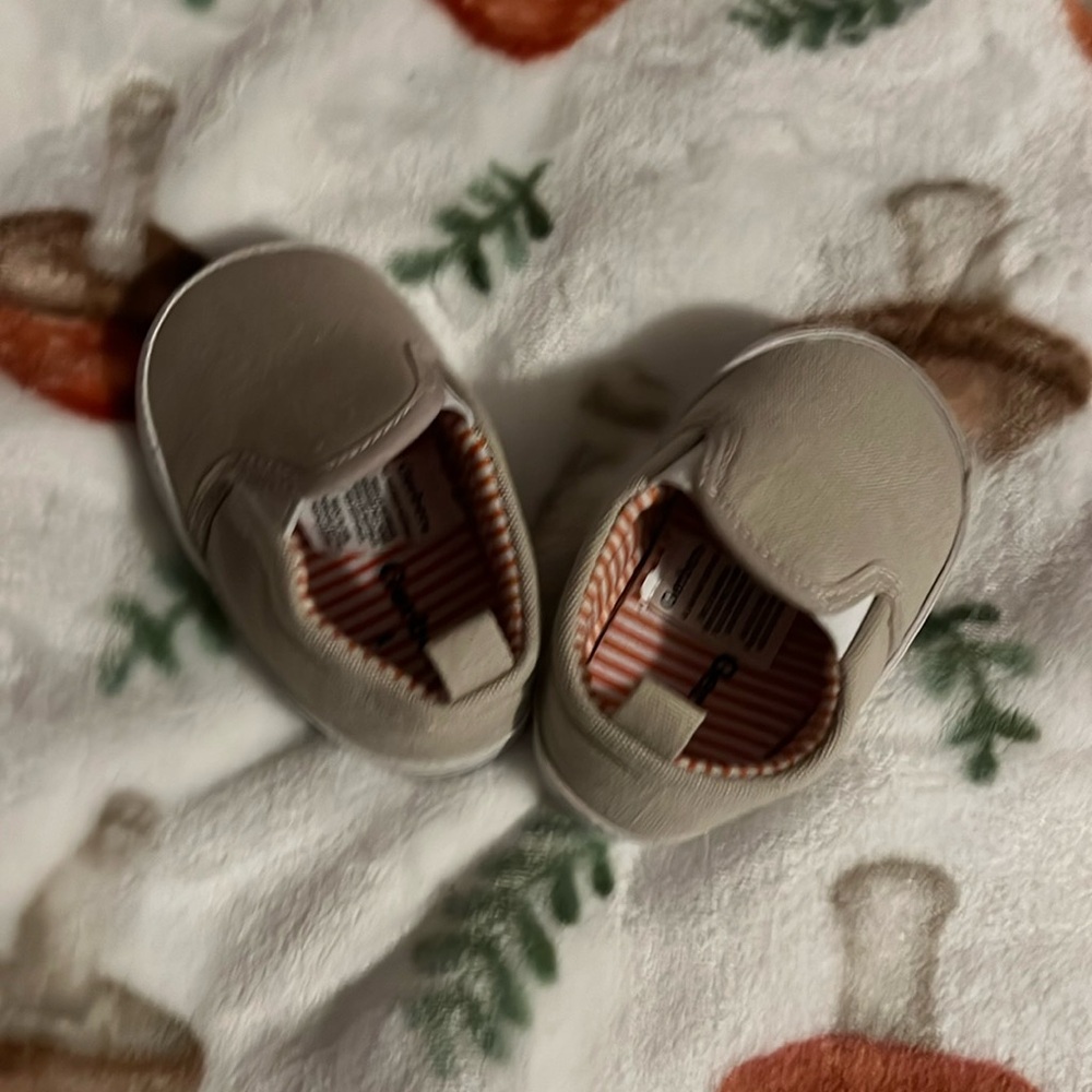 Baby’s Tan Shoes from Gerber.